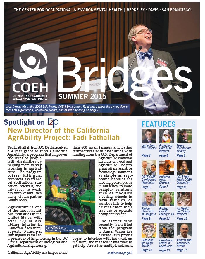 COEH Bridges Spotlight 
