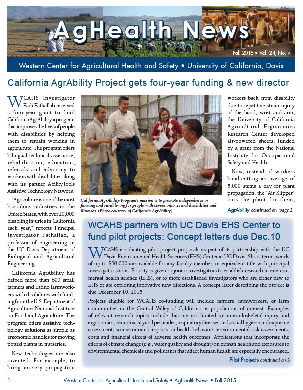 AgHealth News by WCAHS